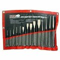 Iit GRIP 61104 Punch and Chisel Set, 14-Piece, Carbon Steel 21010